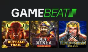 Gamebeat logo with casino games