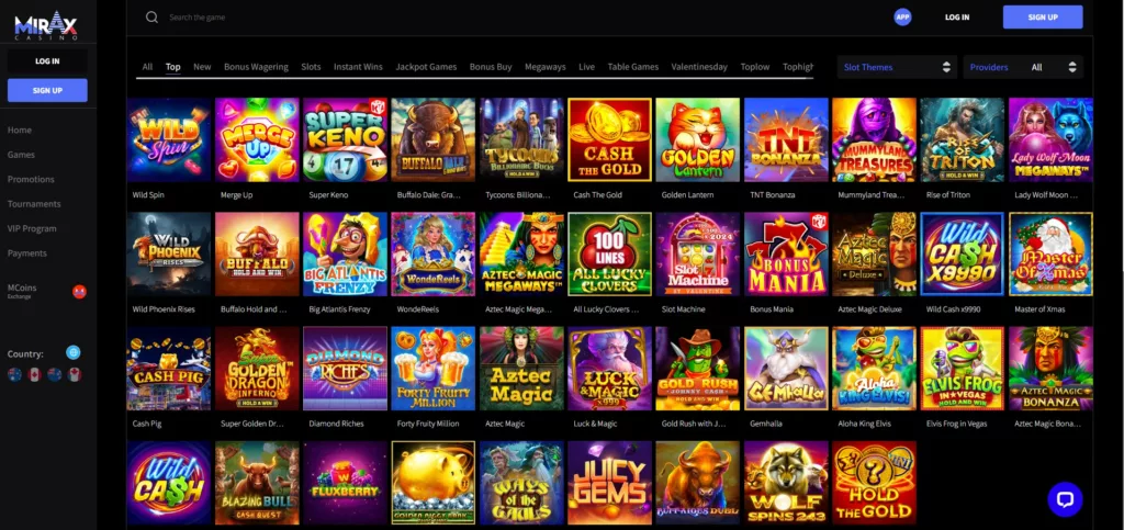 mirax-casino-games