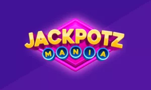 Logo for BitStarz's Jackpotz Mania promotion.