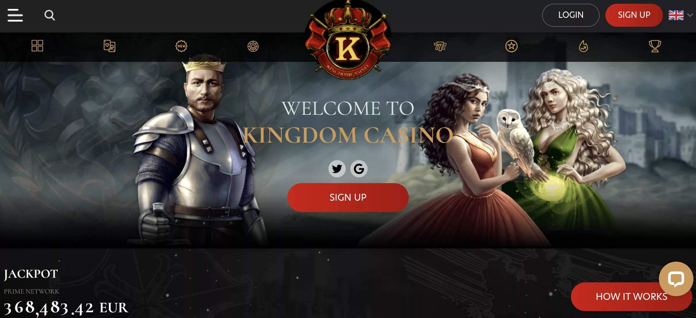 Kingdom Casino logo