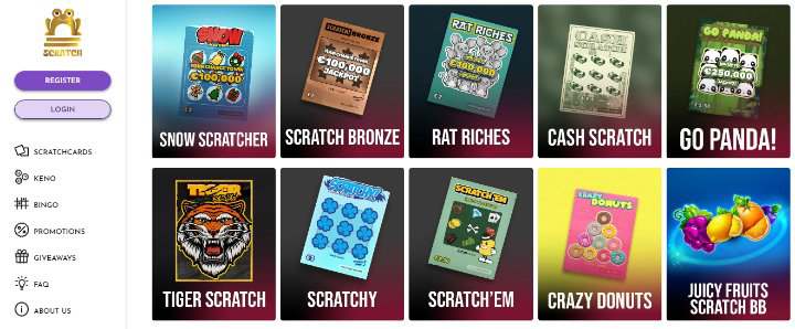 Scratch.fun Casino Games