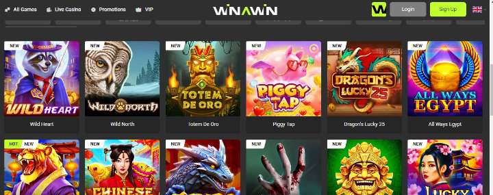 Winawin Casino Games