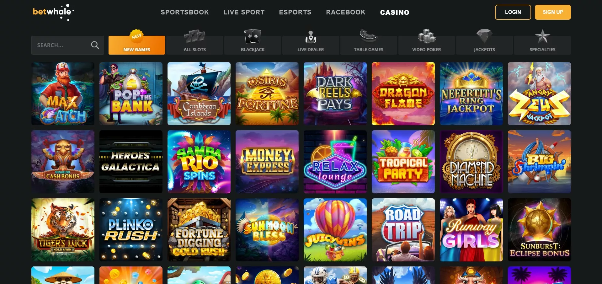 Betwhale Casino Bonus: 250% + 50 Free Spins
