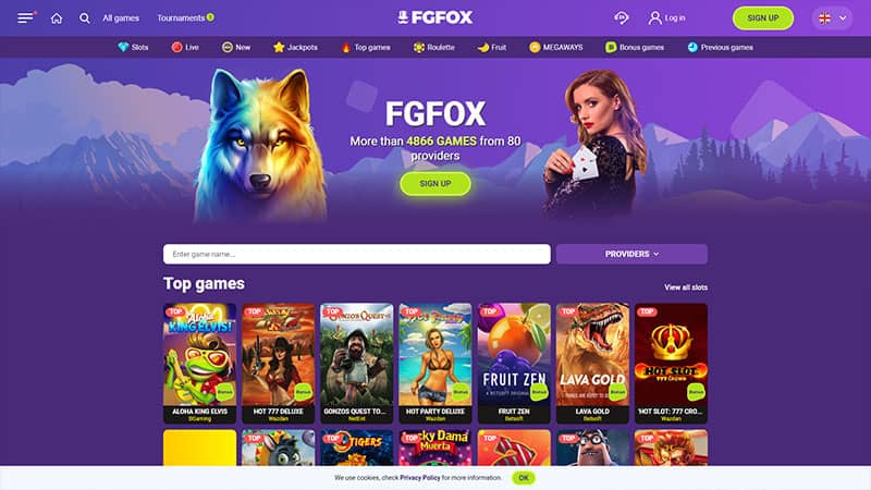 FGfox Casino Games