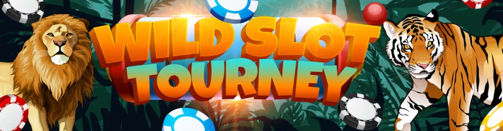 Banner for Wild Slots Tourney at Vegas Crest Casino