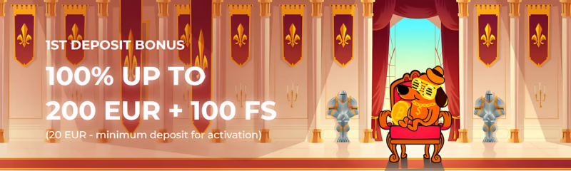 Cobber Casino First Deposit Bonus: 100% up to €200 + 100 Free Spins