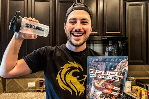 JaredFPS sponsoring Gfuel 