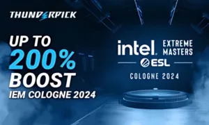 Bet on IEM Cologne 2024 and Get 200% Combo Boost at Thunderpick!