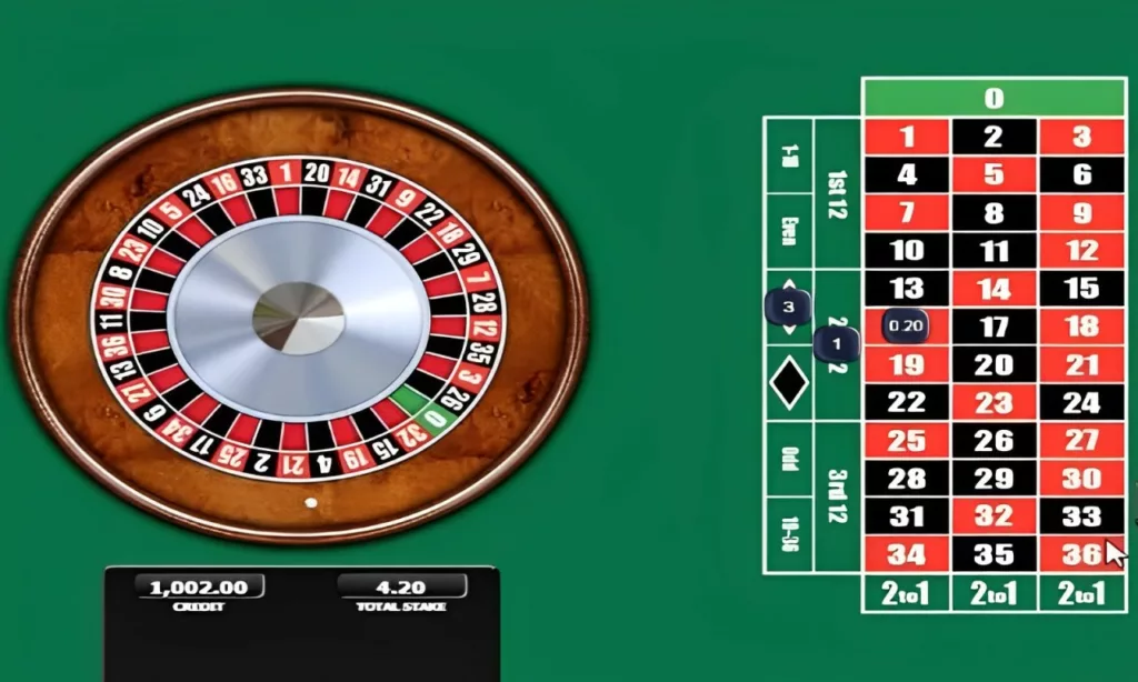 20p Roulette at 10bet