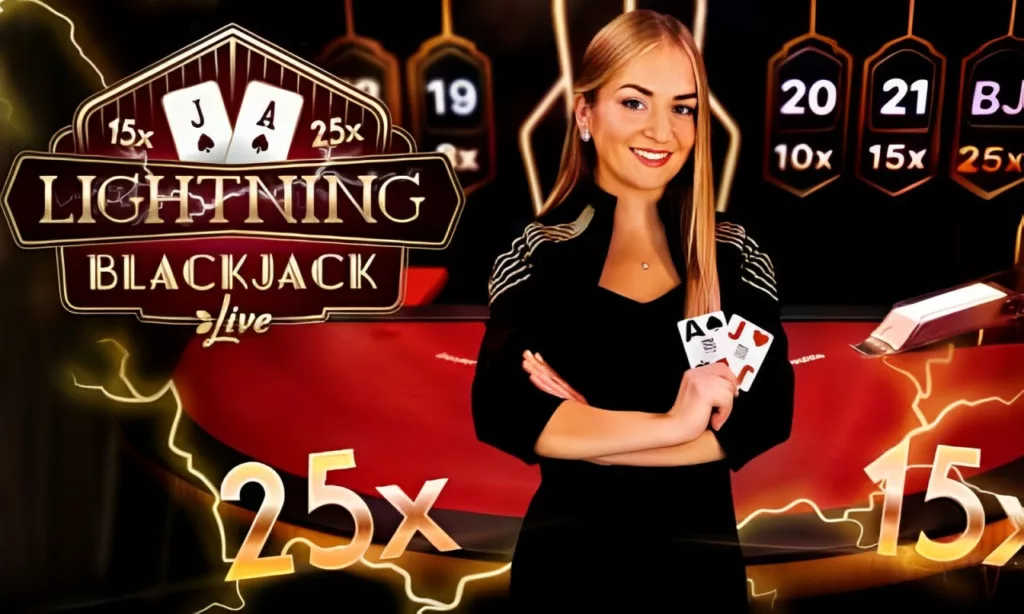 Lightning Blackjack at 10bet