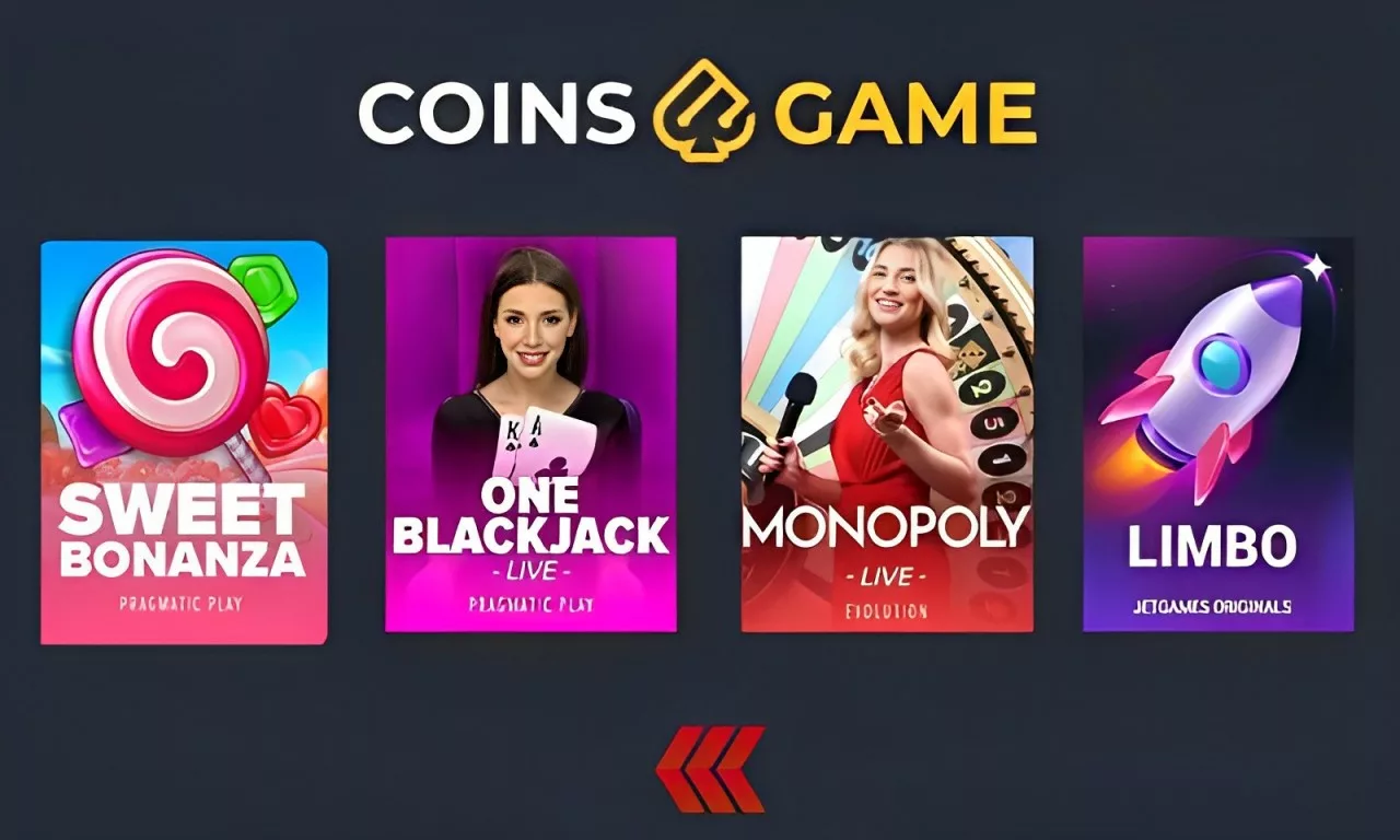 5 Best Casino Games on Coins.Game: From Slots to Originals