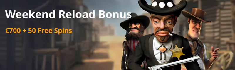 Buran Casino Weekend Reload Bonus: Up to €700 + 50 Free Spins