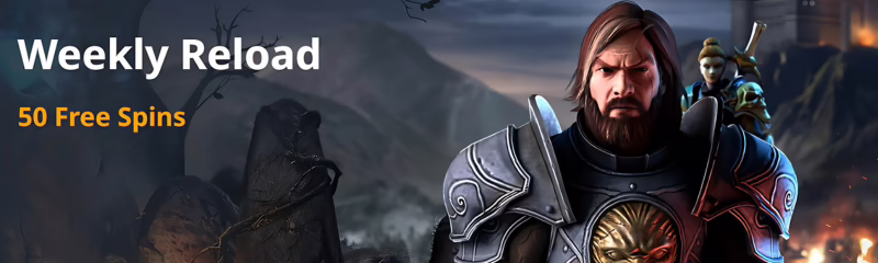 Buran Casino Weekly Reload Bonus: Up to 50 Free Spins
