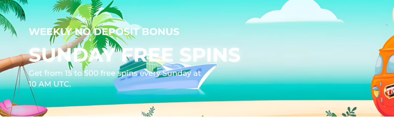 Cobber Casino Sunday Bonus: Up to 500 Free Spins