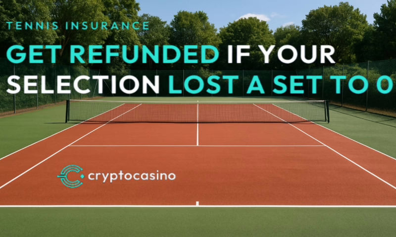CryptoCasino Serves Up Tennis Insurance