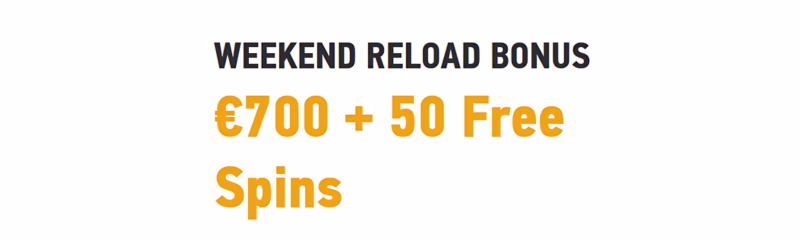 FEZbet Casino Weekend Reload Bonus: Up to €700 + 50 Free Spins