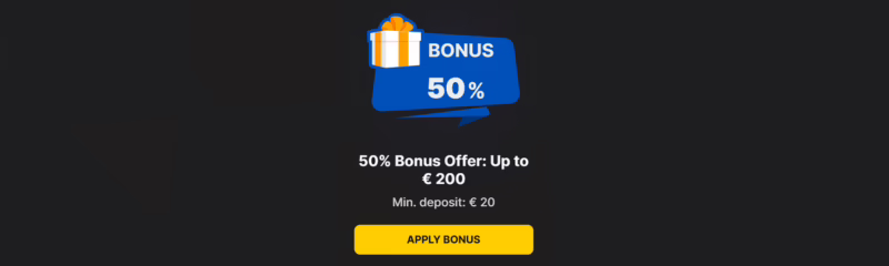 Kingamo Casino Weekend Reload Bonus: 50% up to €200
