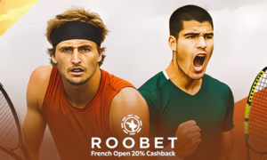 Bet on French Open at Roobet and Enjoy Up to 20% Cashback