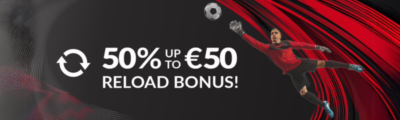 Select.bet Sports Reload Bonus: 50% up to €50