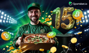 Score Free BTC in the Bitcoin Pizza Rewards at Sportsbet.io