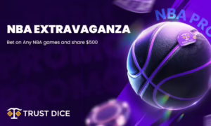 NBA Extravaganza at TrustDice: Compete for 500 USDT Weekly