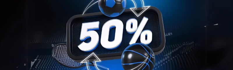 Twin Casino Sports Reload Bonus: 50% up to €100