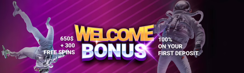 Universal Slots Casino Welcome Bonus: 100% up to $650 + 300 Free Spins