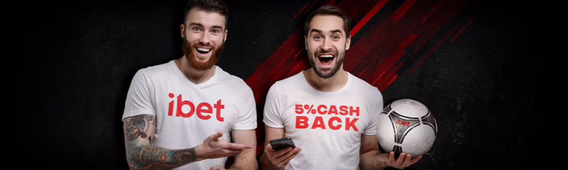 iBet Sports Weekly Cashback Bonus: 5% up to €200