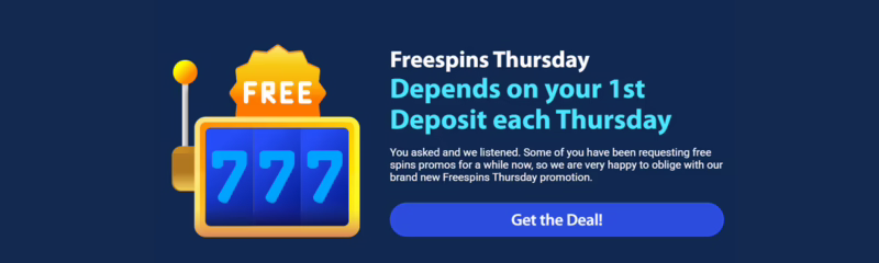 Blizz Casino Thursday Bonus: Up to 300 Free Spins