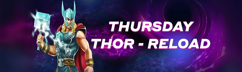 CryptoZpin Thursday Thor Reload Bonus: 50% up to €200
