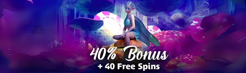 Magical Spin Casino Friday Bonus: Up to 40% + 40 Free Spins