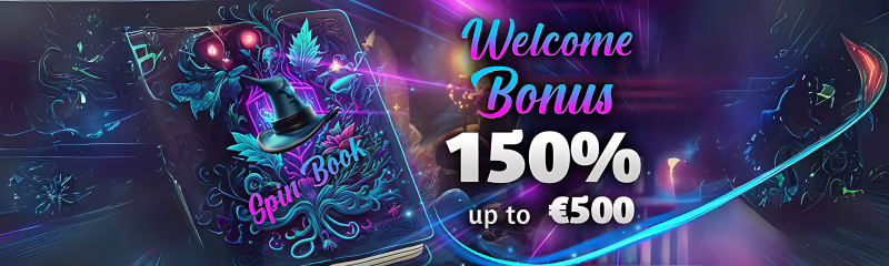 Magical Spin Casino Welcome Package: 150% up to €500 + 100 Free Spins